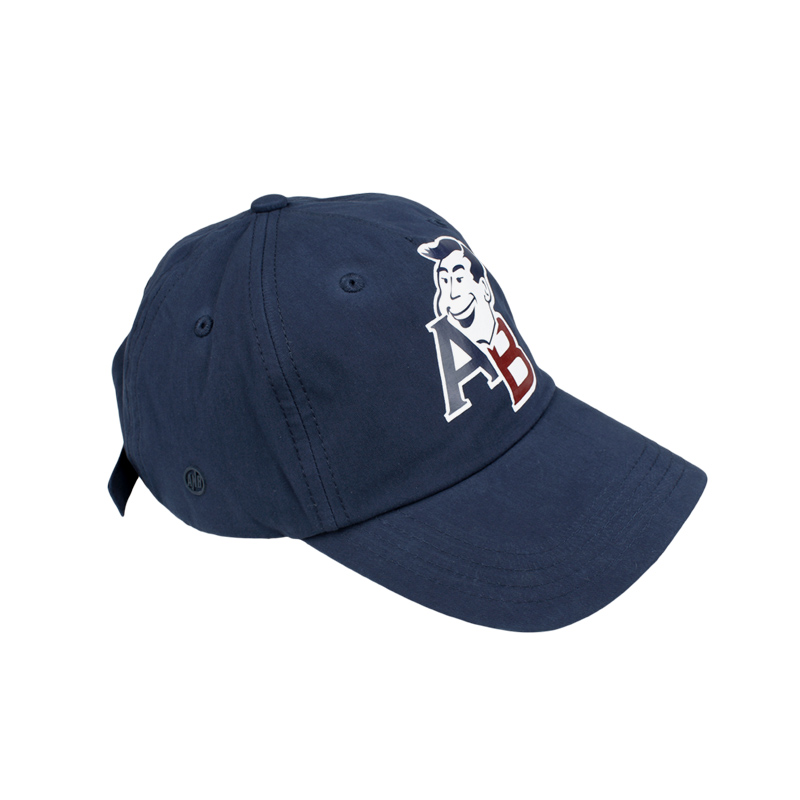 573664739367_藏青色 ANB2018SS/WELCOME胶囊系列弯檐帽（DADDY CAP)藏青色